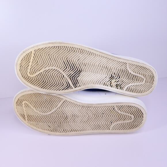 NIKE Blazer Mid '77 Vintage High Top Sneakers Racer Blue Leather Wms 7/Men's 5.5 - Picture 7 of 11